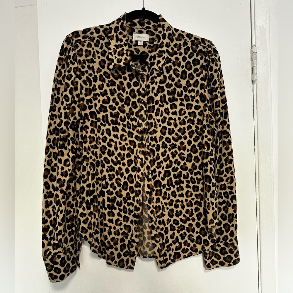 Brixton women’s Med Leopard Print Blouse